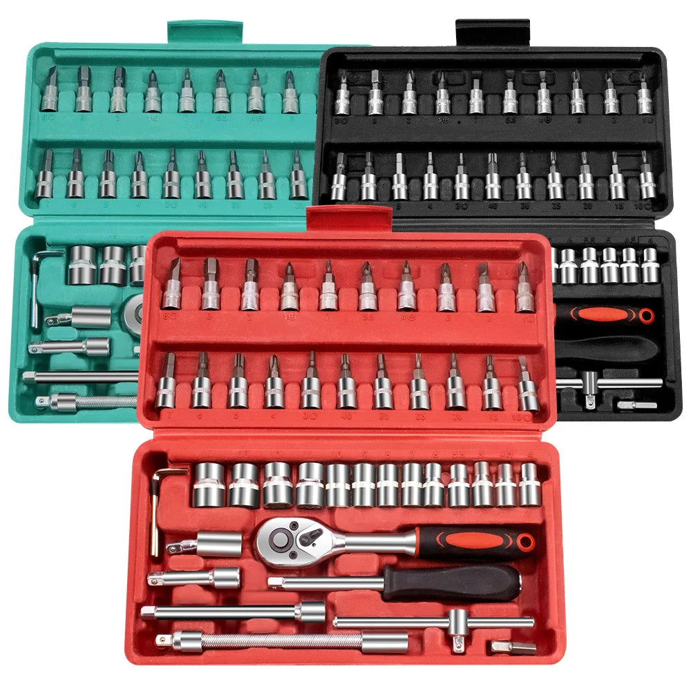 46pcs Car Repair Socket Kits