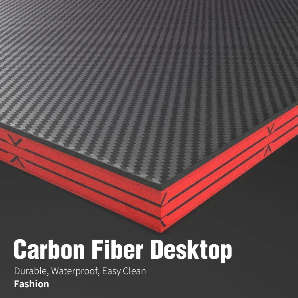 51 Inch L-Shaped Gaming Computer Desk