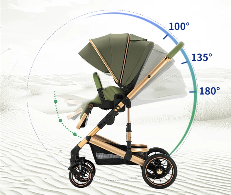 3 in 1 Portable Lightweight Baby Stroller