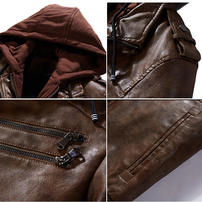Men's PU Leather Jacket