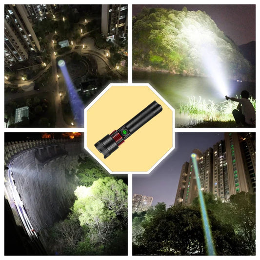 9000LM Rechargeable LED Flashlights