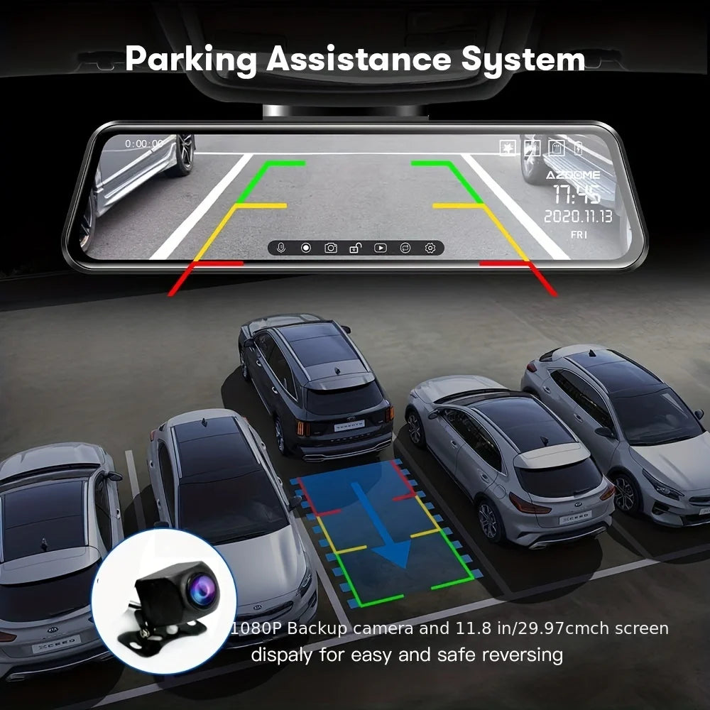PG17 Front and Rear Dual Dash Cam