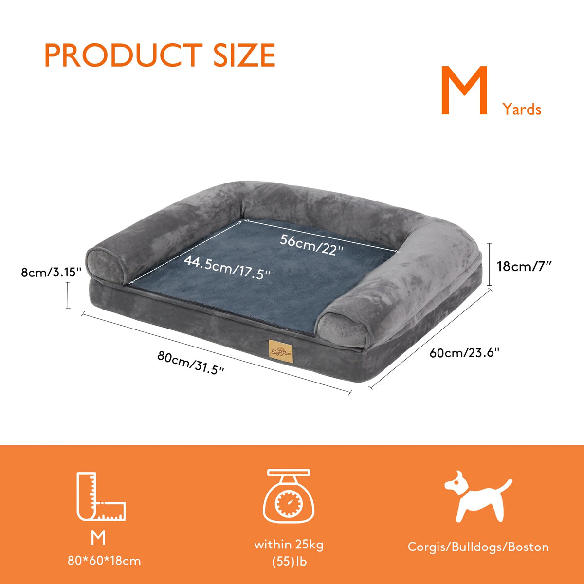Dog Extra Large Orthopedic Bed