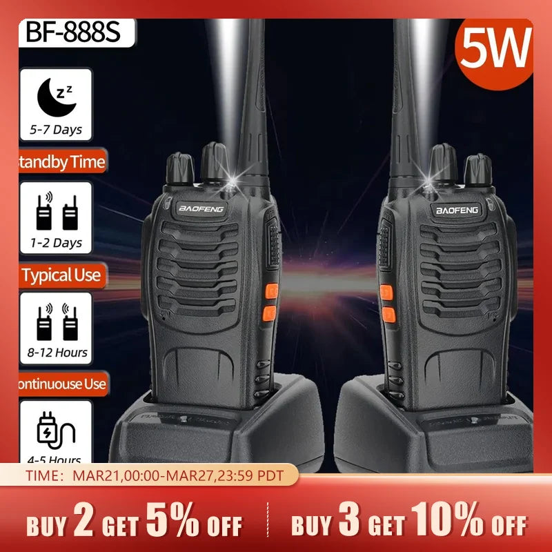 BF 888S Walkie Talkie