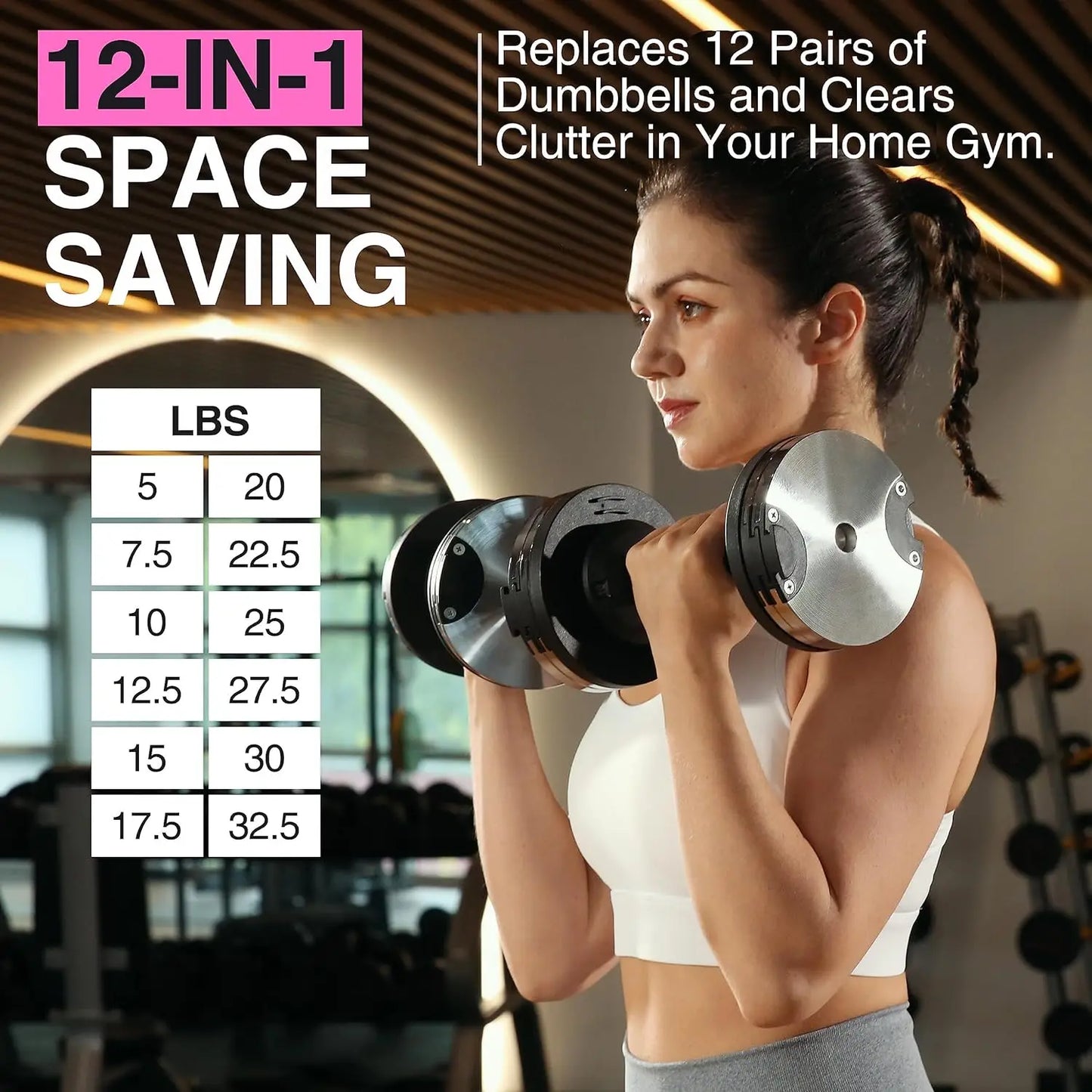 Adjustable Female Dumbbell