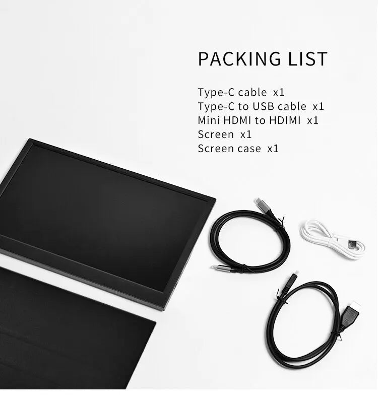11.6inch 1366X768 LCD Display TFT Gaming Monitor