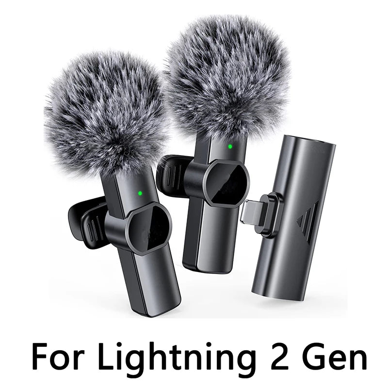 Portable Wireless Lavalier Microphone