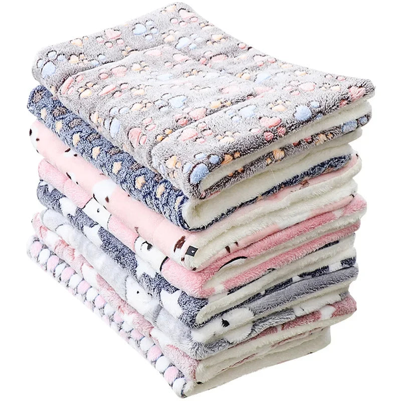 Dog Winter Thicken Flannel Mat