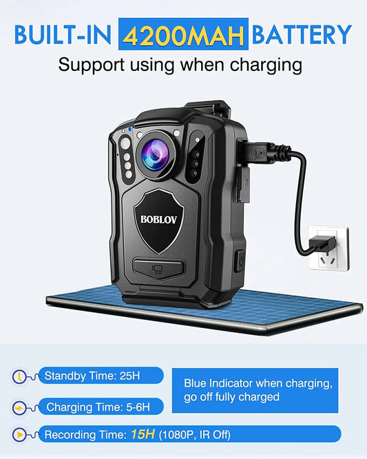 M5 1440P Body Camera