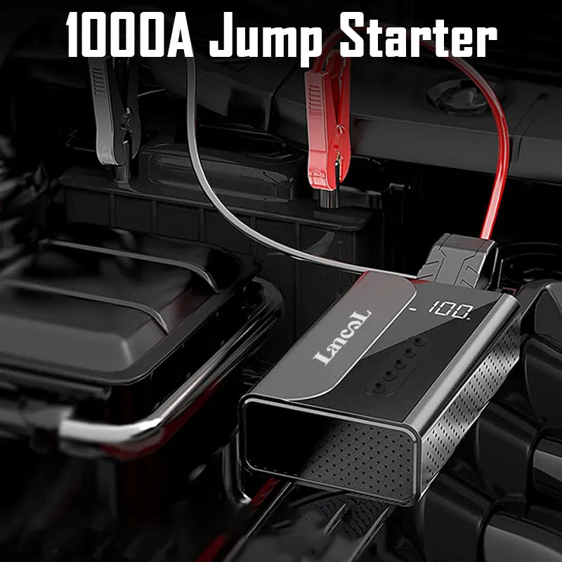 4 In 1 1000A Jump Starter 150PSI Air Compressor