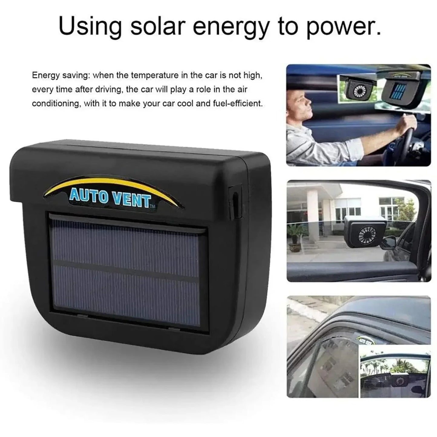 Auto Solar Car Cooler