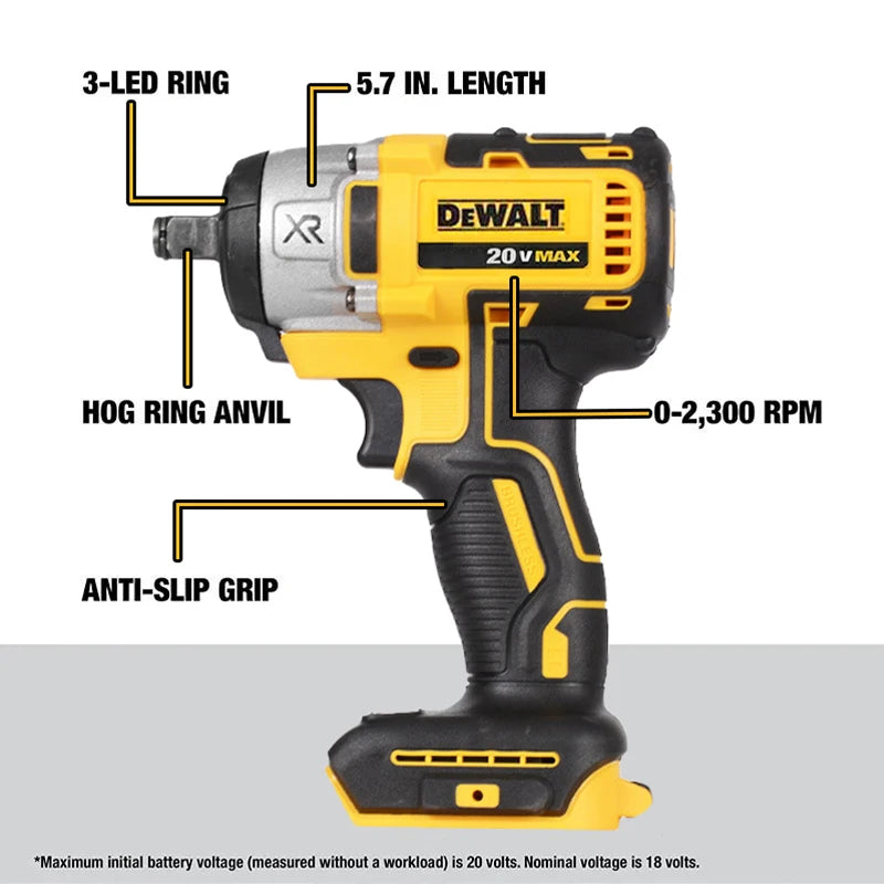 2300RPM Rechargeable 13MM Electric Cordless Impact Wrench