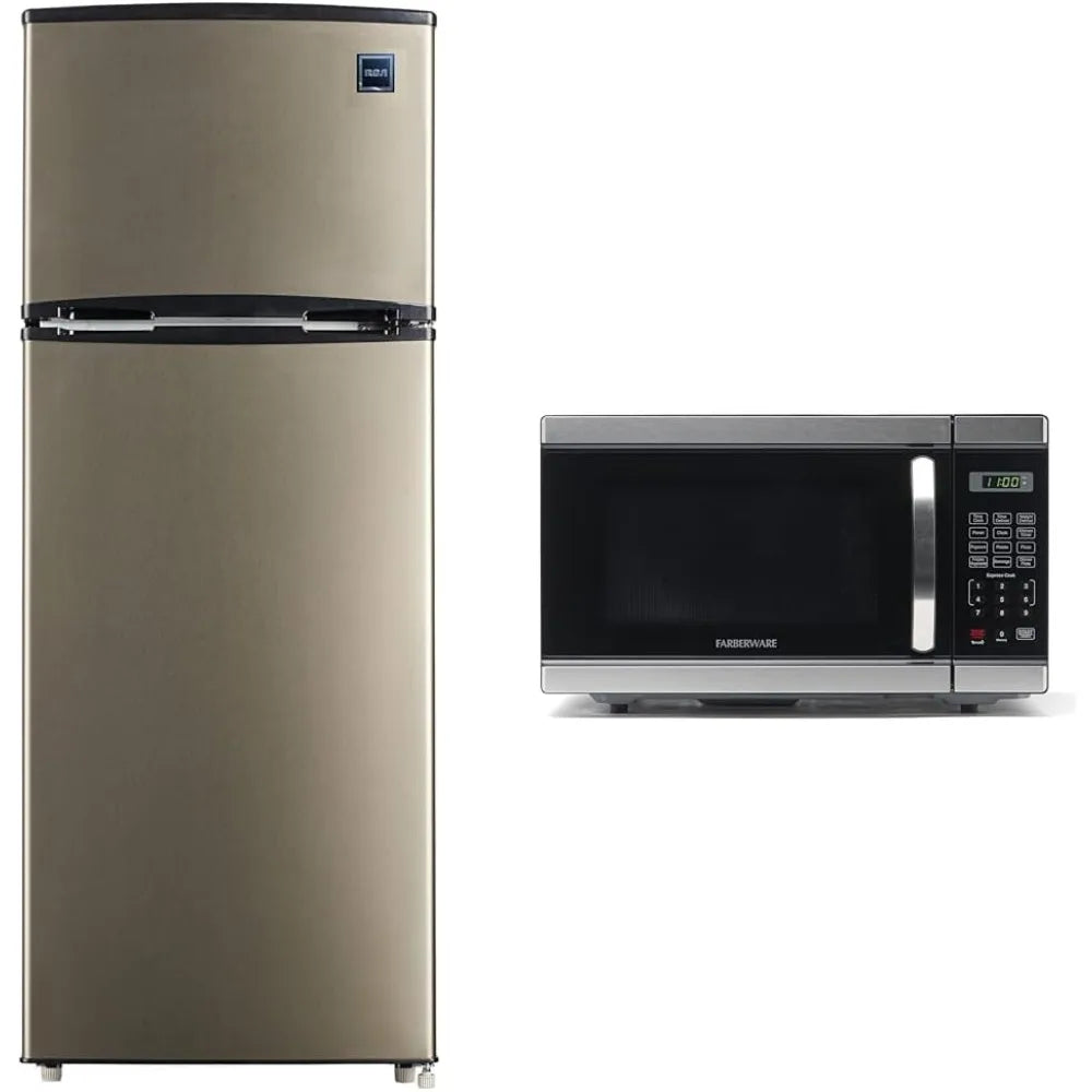 Stainless 7.5 cu ft Refrigerator with Freezer