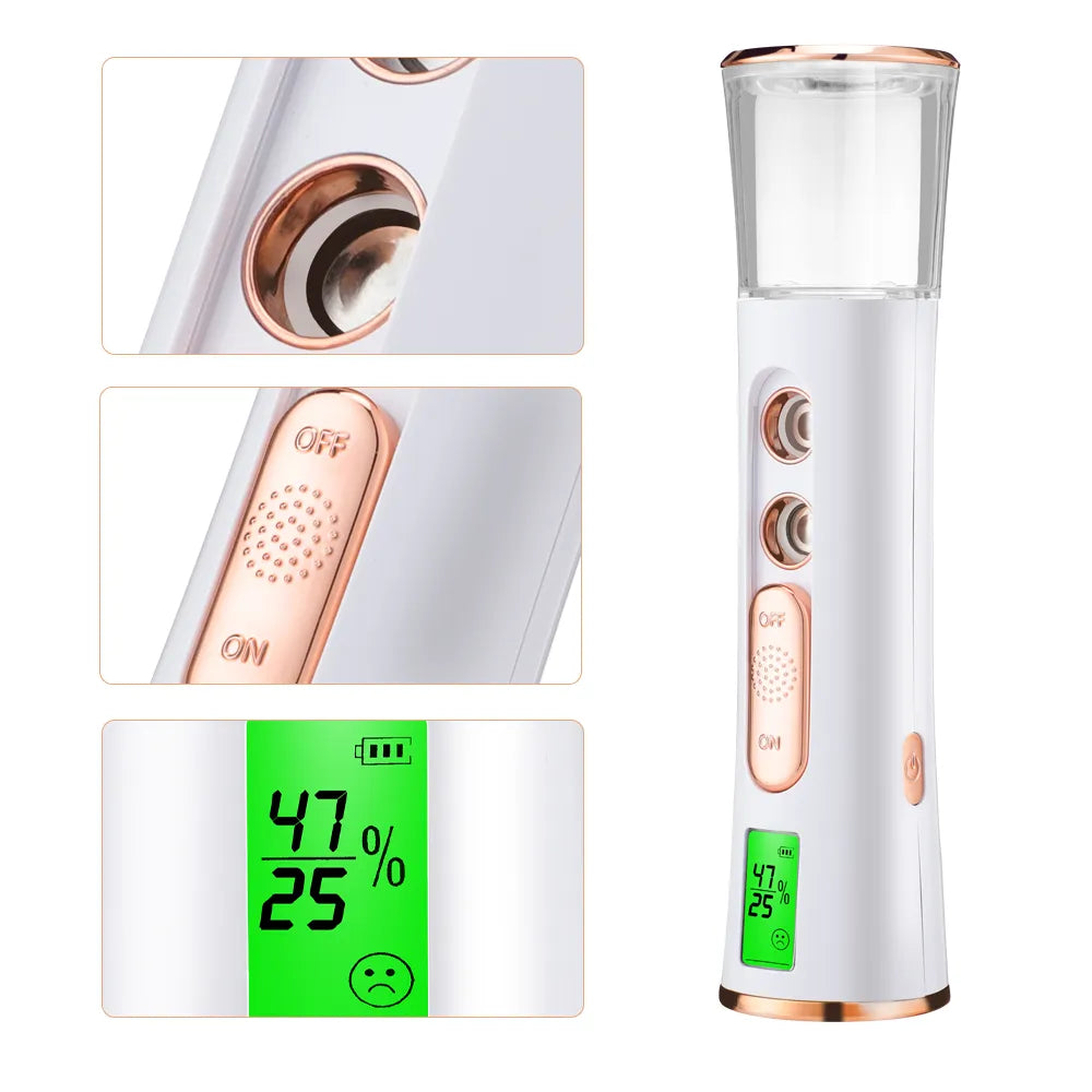 Portable Facial Steamer Nano Mist Sprayer