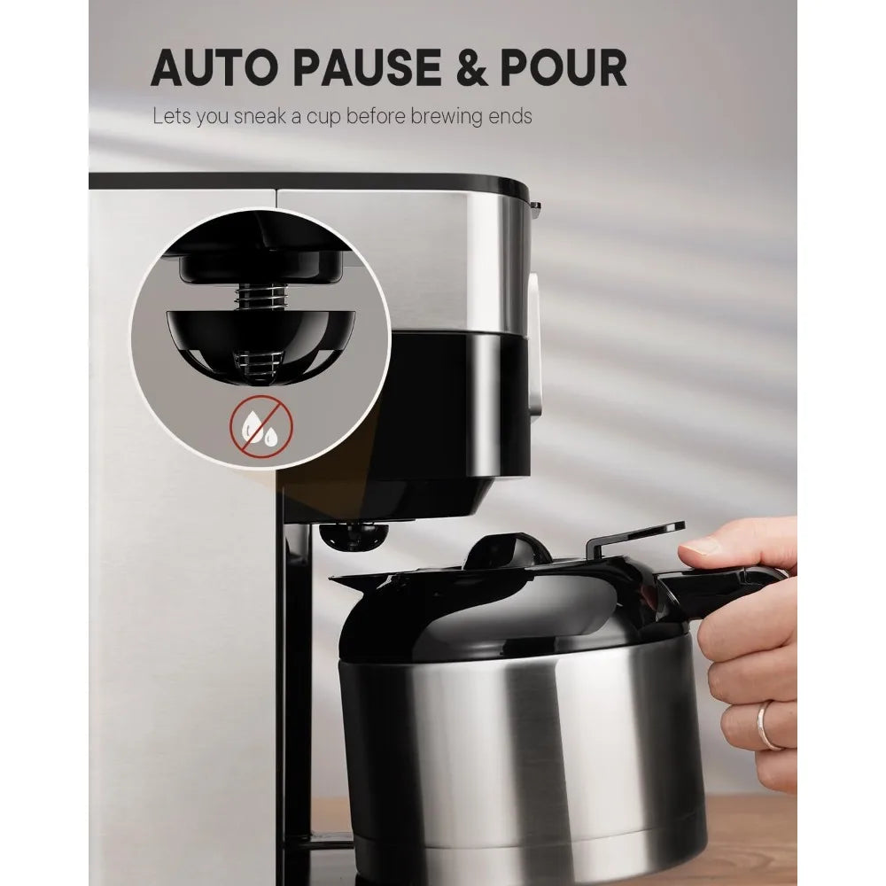 Touch-Screen Drip Coffee Machine