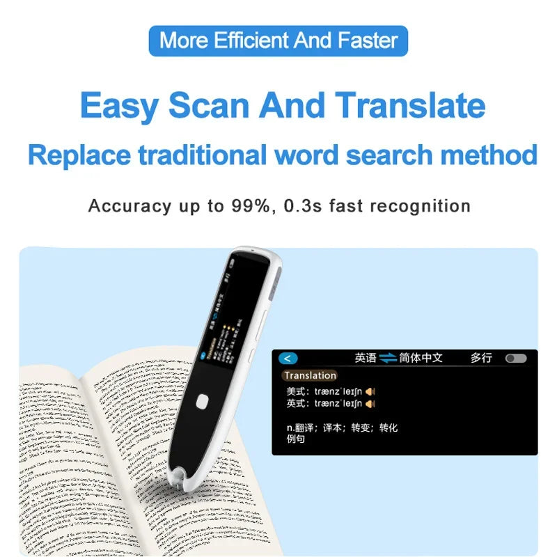 Portable Translation Pen Scanner