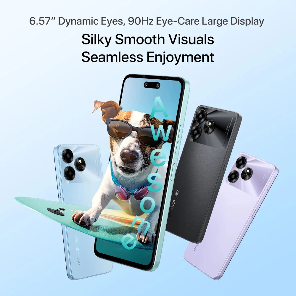 Android 13 6.57” Display G6 5G Smartphone