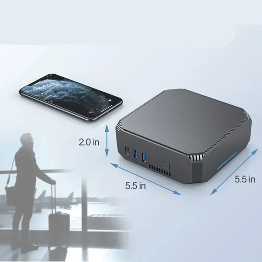 Quad-Core AK3V Windows 10 Mini PC