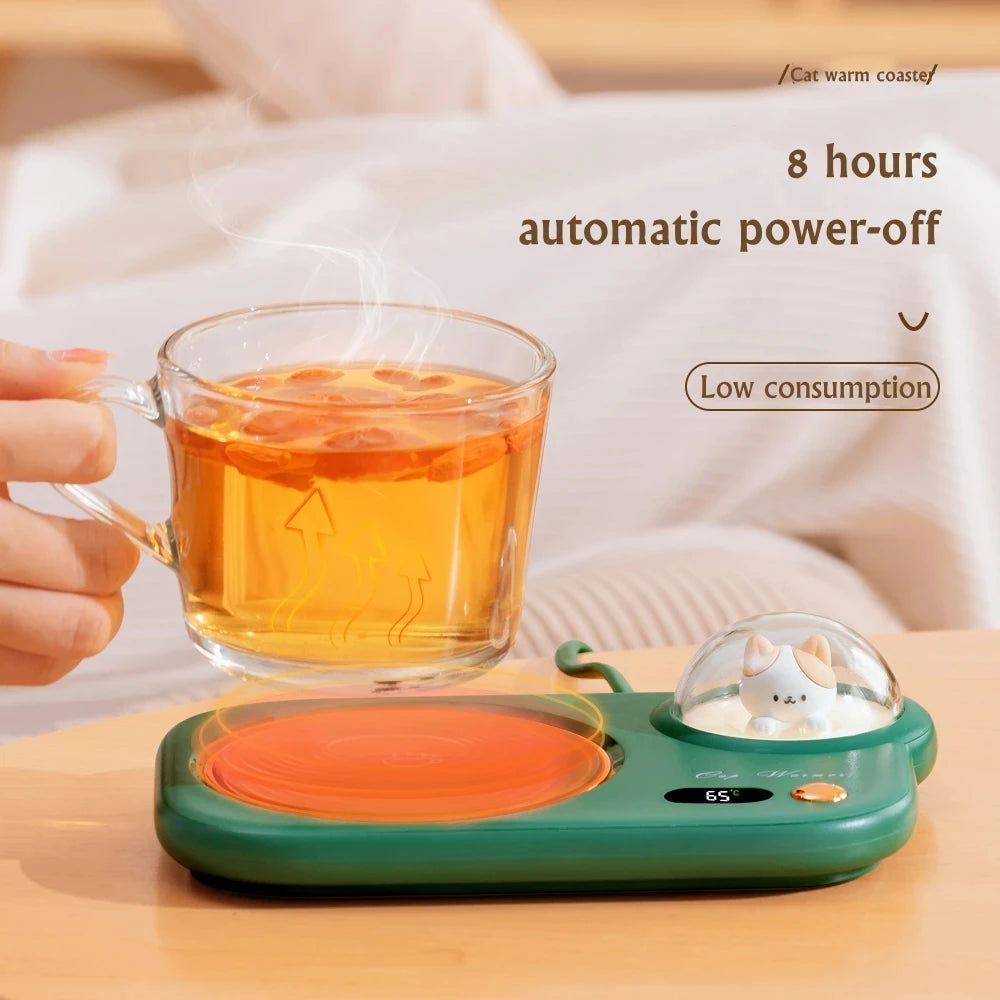 Auto-off Coffee Milk Water Mug Warmer