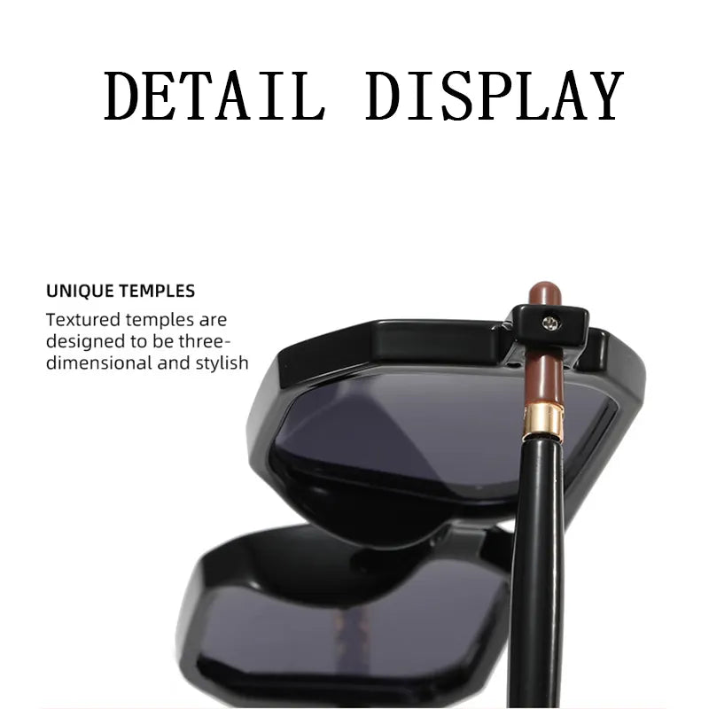 Men Fashion Square Sunglasses
