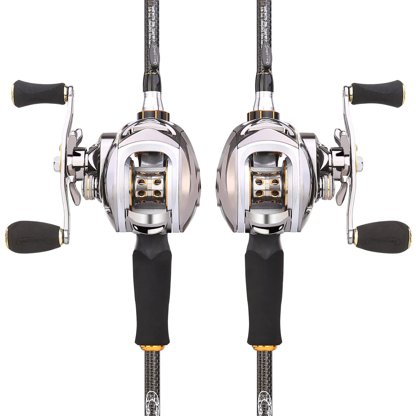 Baitcast Rod Fishing Reel Kit