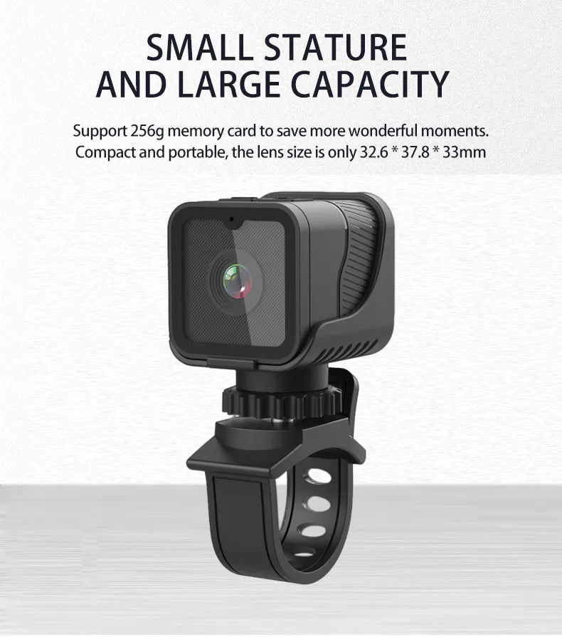 1080p high-definition portable mini camera