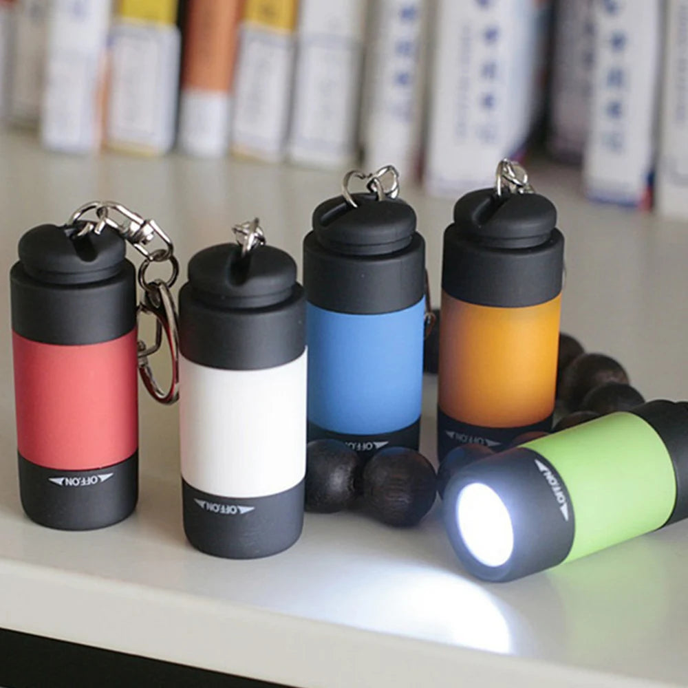 USB Rechargeable Mini Keychain Lamp