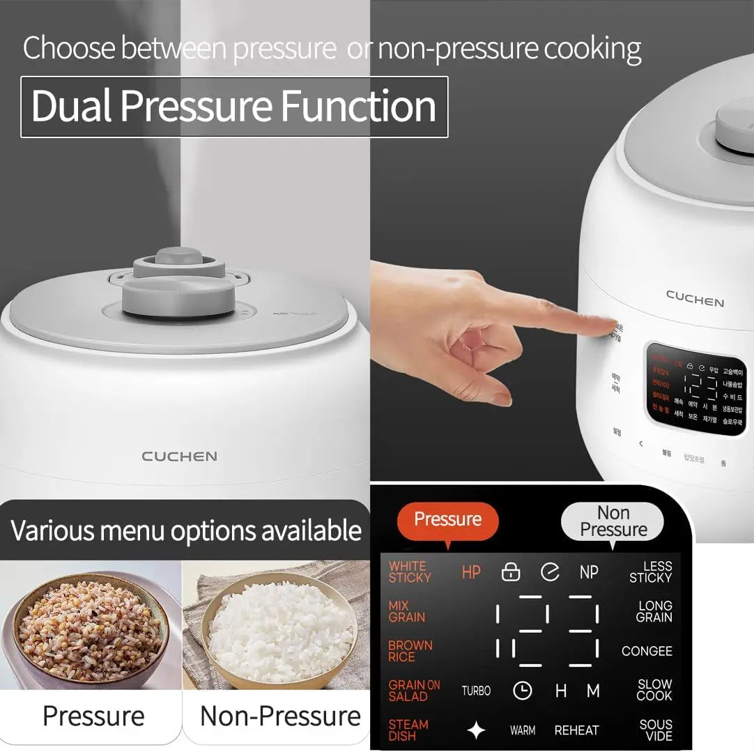 Dual Heating Pressure Rice Cooker