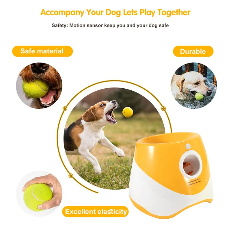 Dog Automatic Tennis Launcher