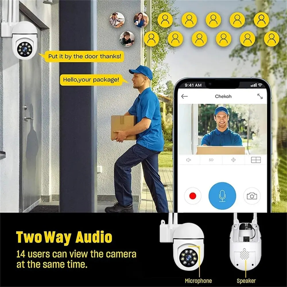 5MP 5G WiFi Surveillance Cameras