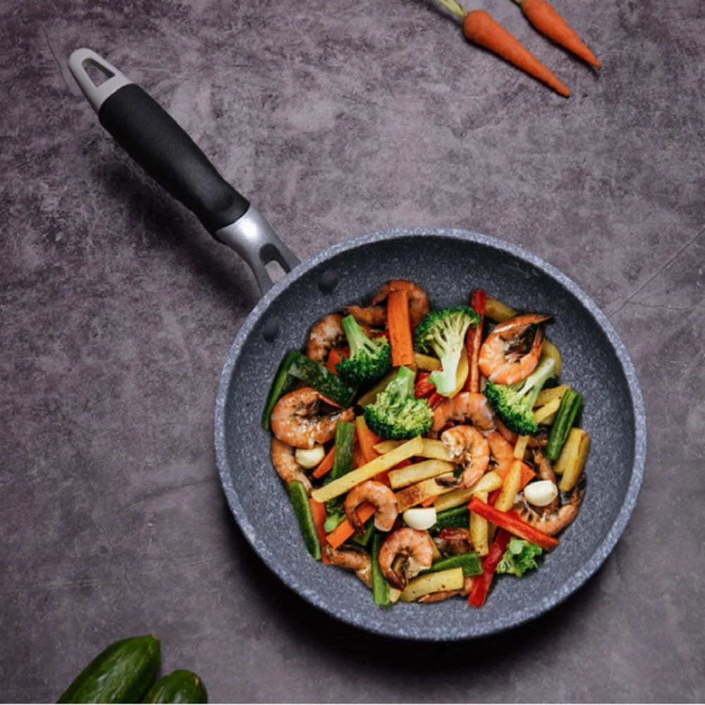 Durable Stone Frying Wok Pan