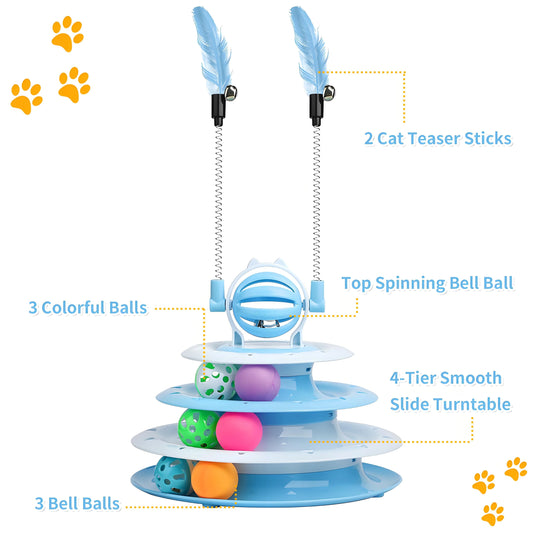 Interactive Puzzle Ball Cat Toy