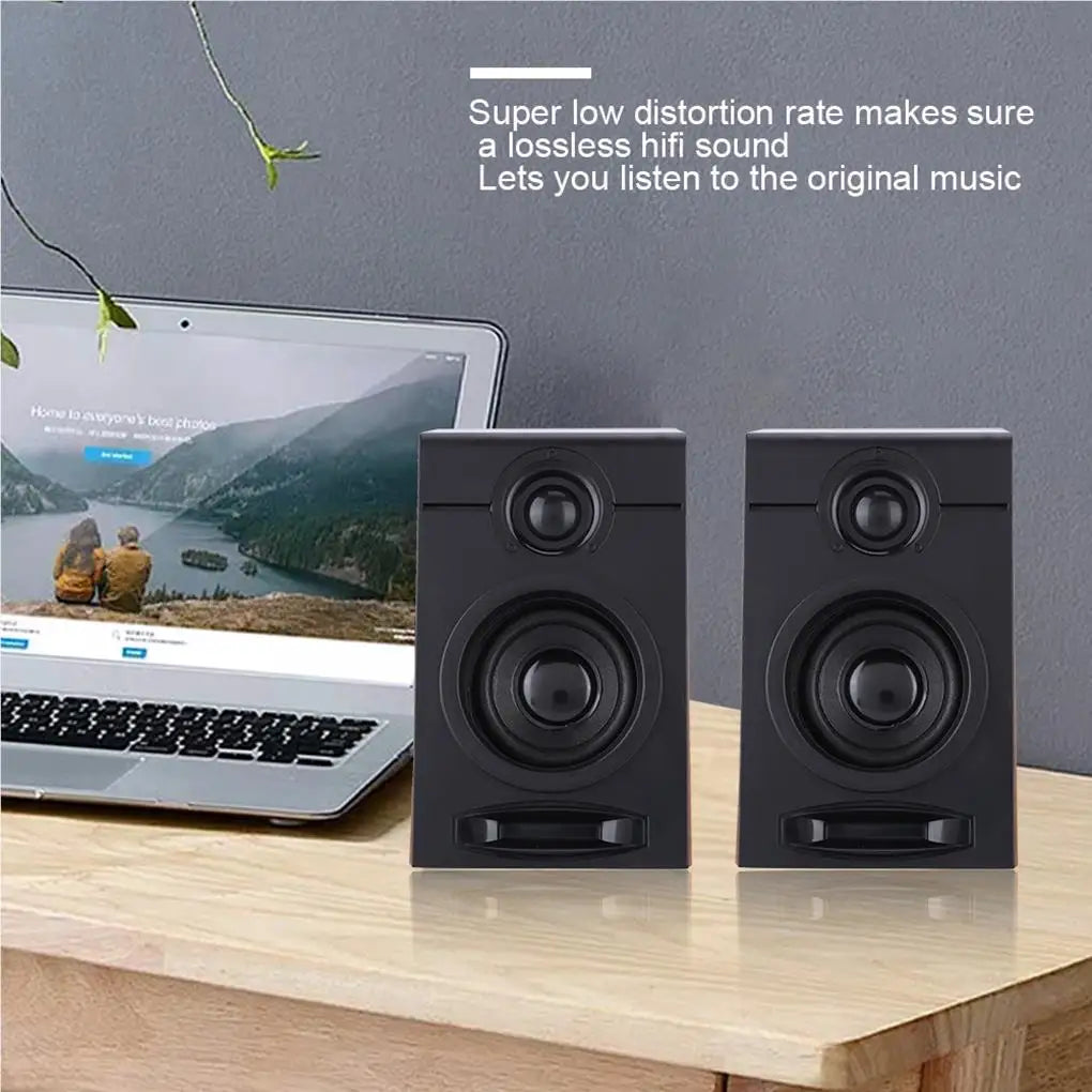 Heavy Bass Bookshelf Computer Speaker