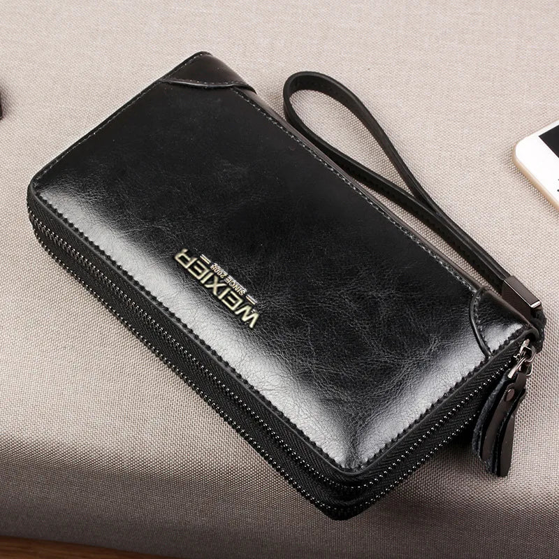 Solid leather Men's wallet