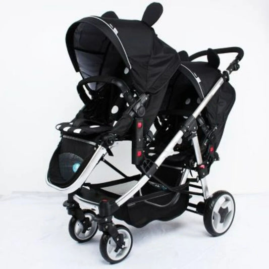 Foldable Twin Stroller