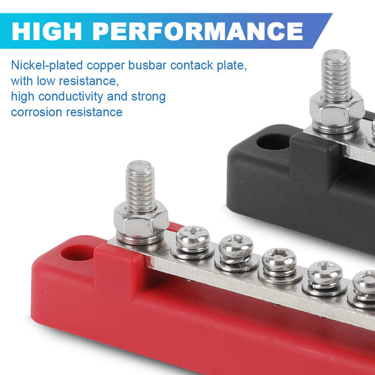 1/4 Inch 150A Power Distribution Block