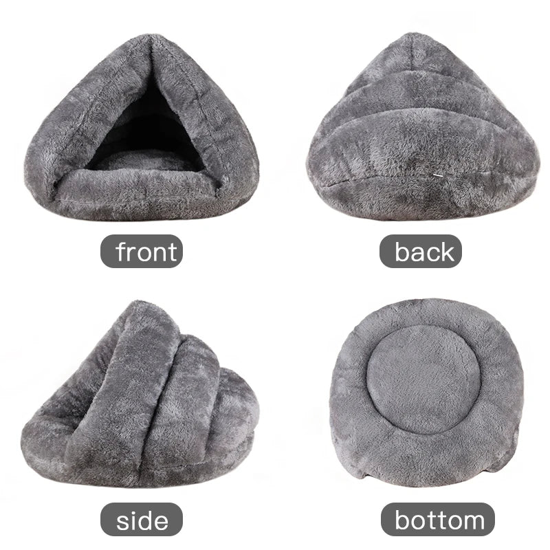 Dog Warm Plush Bed