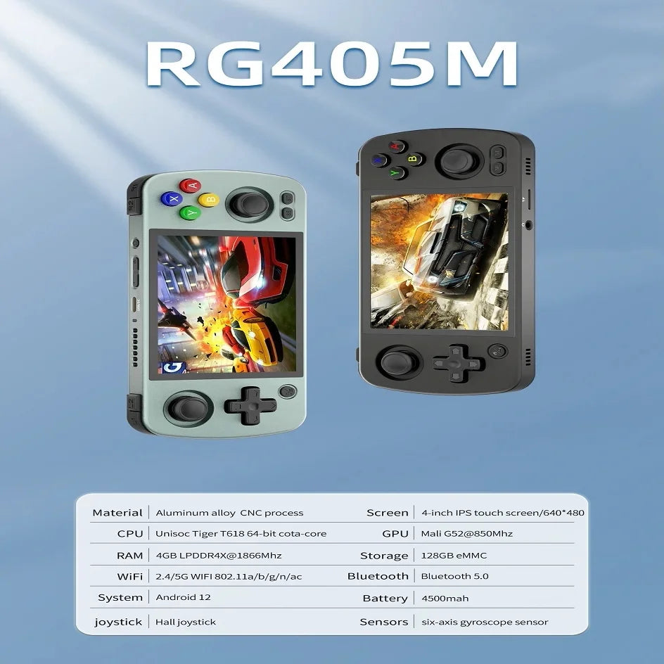 portable retro handheld video game console