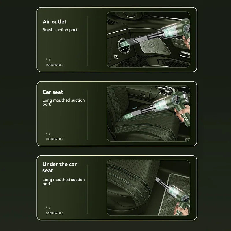 5 In 1 Cordless Car Vacuum Cleaner