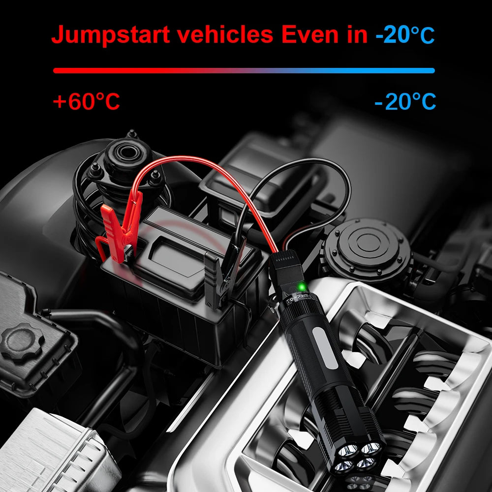 Car Jump Starter with flashlight Starting Device