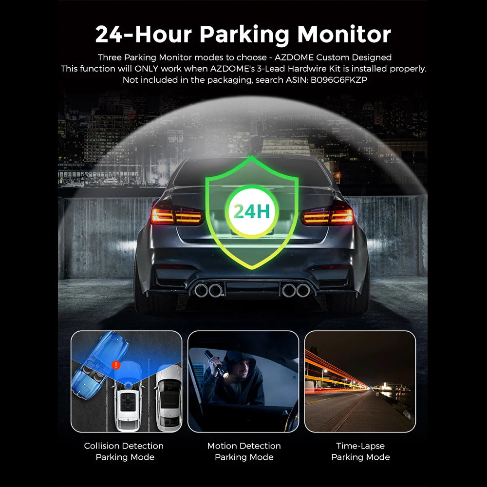 M550 3 Channel Dash Cam