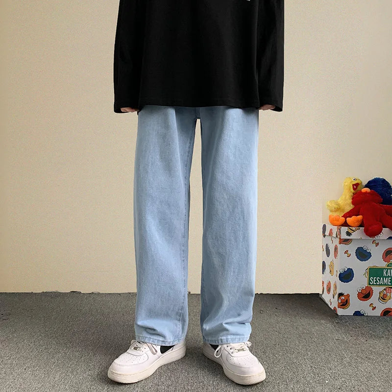 Men Streetwear Baggy Jeans