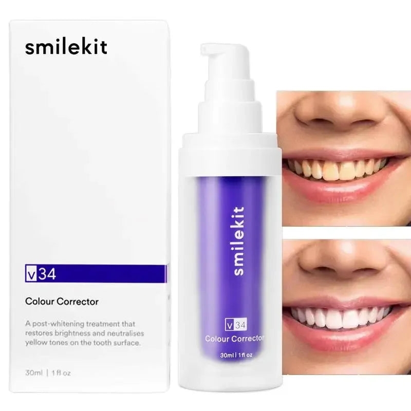 V34 30ml Teeth Whitening Toothpaste