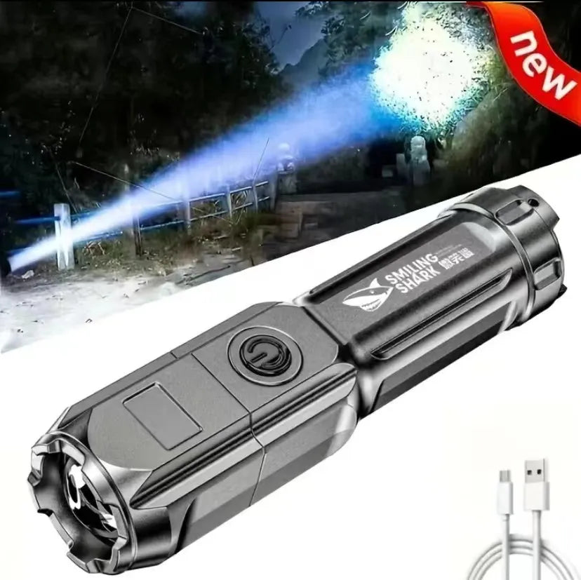 Rechargeable Powerful LED Flashlight