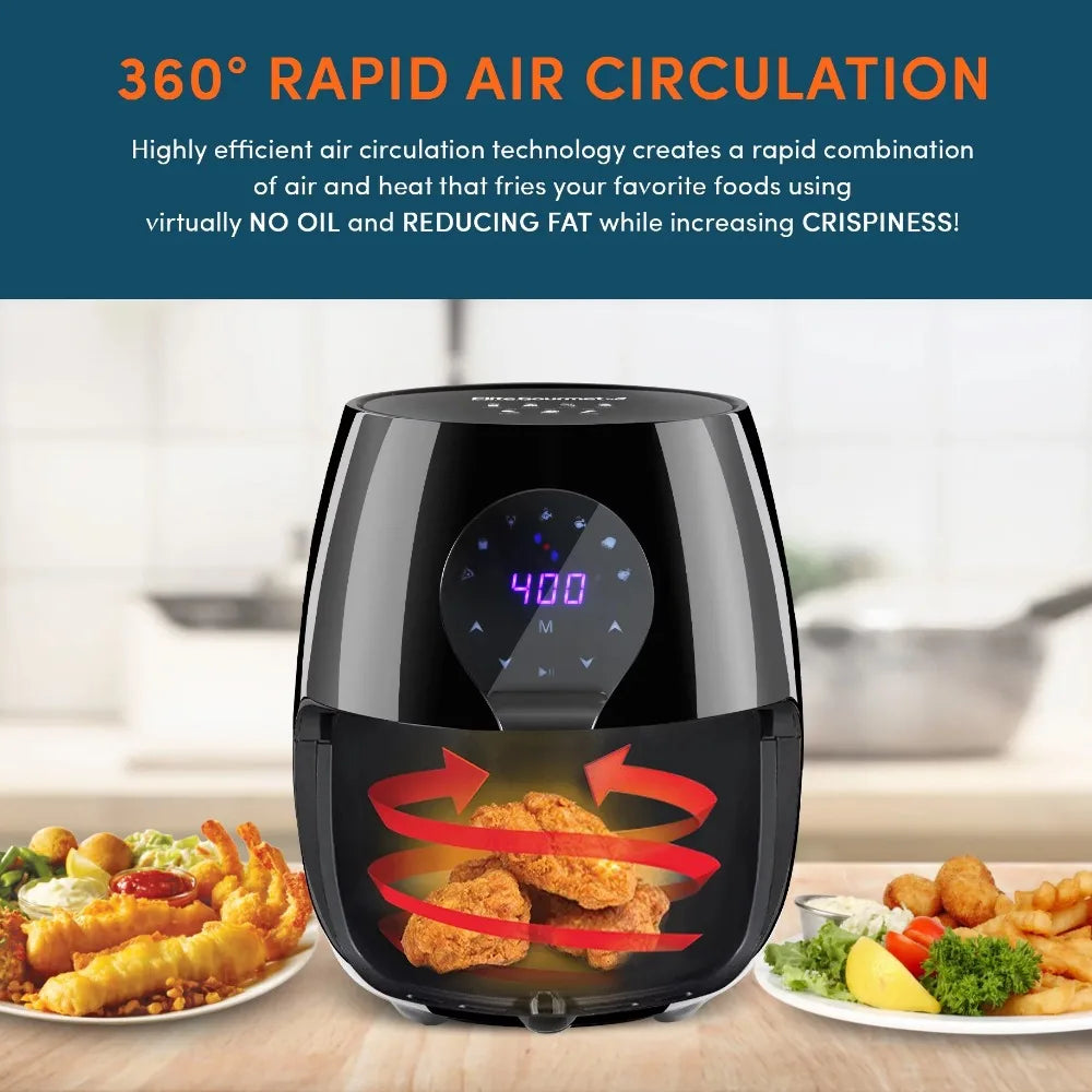 Elite Gourmet 5.3 Qt. Air Fryer