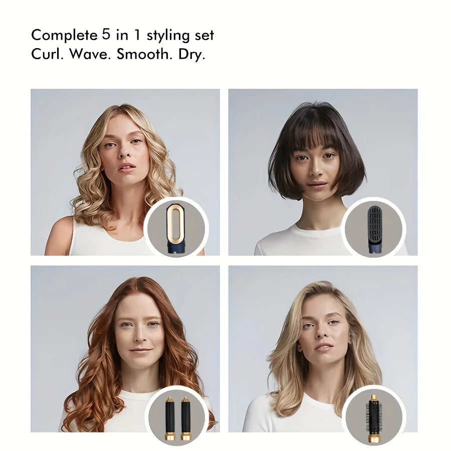 Multi Hair Styler with Curling Iron