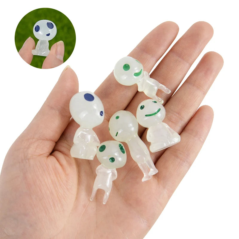 10/5Pcs Glow In The Dark Tree Elves Luminous Ghost
