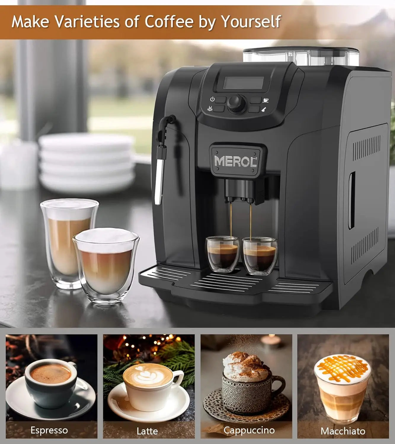 Automatic Espresso Coffee Machine