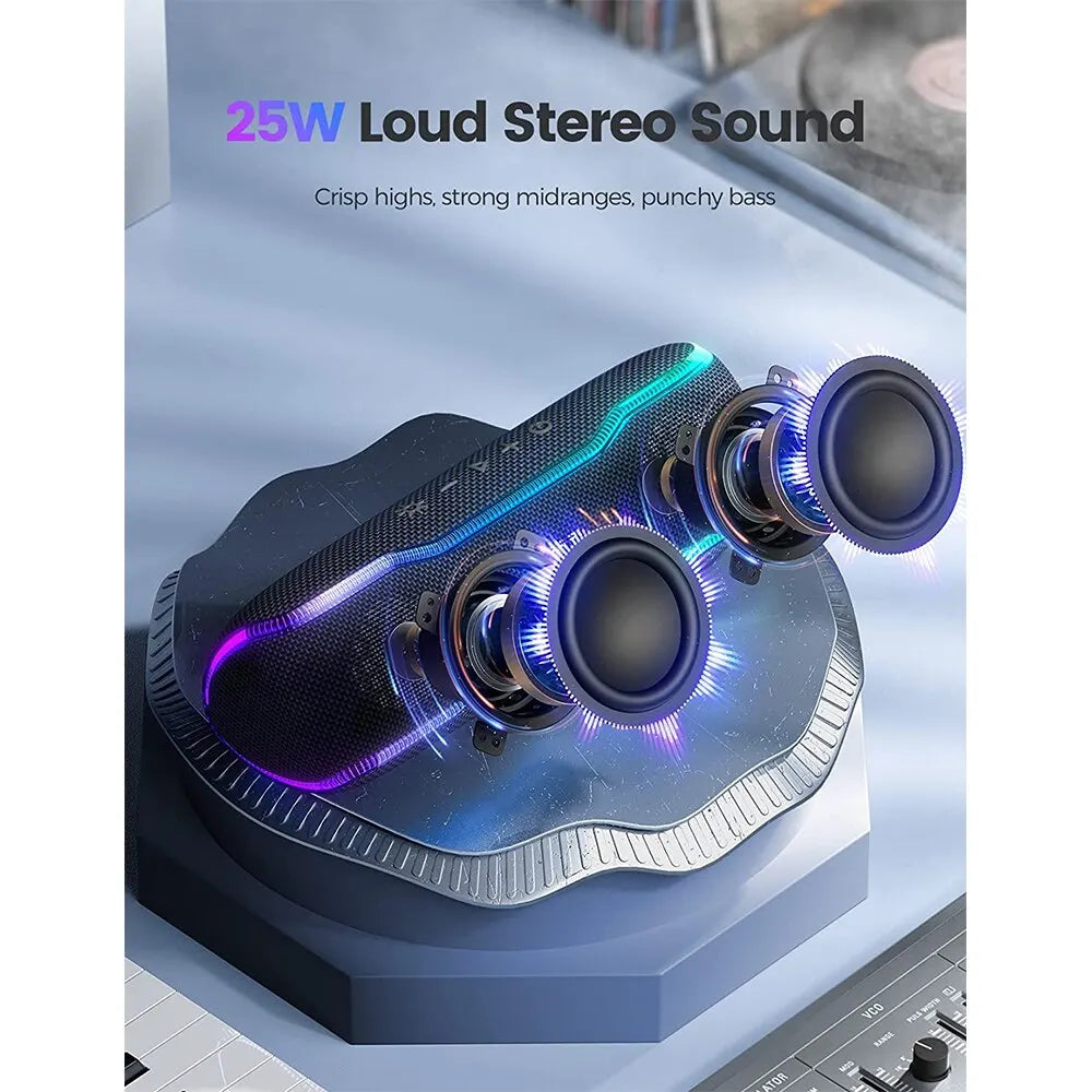 Portable IPX7 Waterproof Stereo Speaker