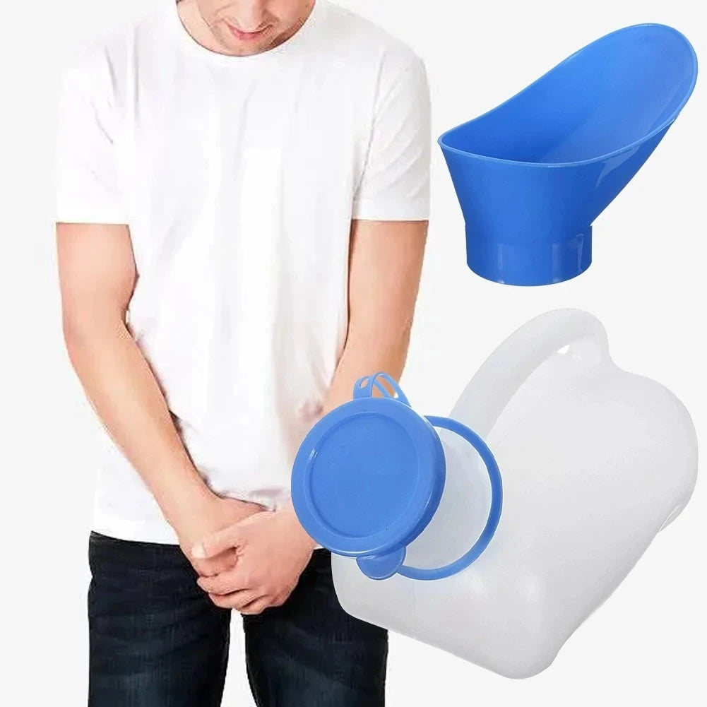 Portable Camping Plastic Urinal Toilet